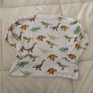 Chaser Dinosaur Print Kids Long Sleeved Tee Shirt